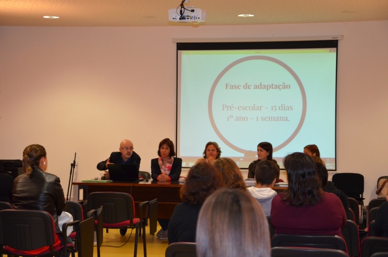 Reuniões com pais e encarregados de educação