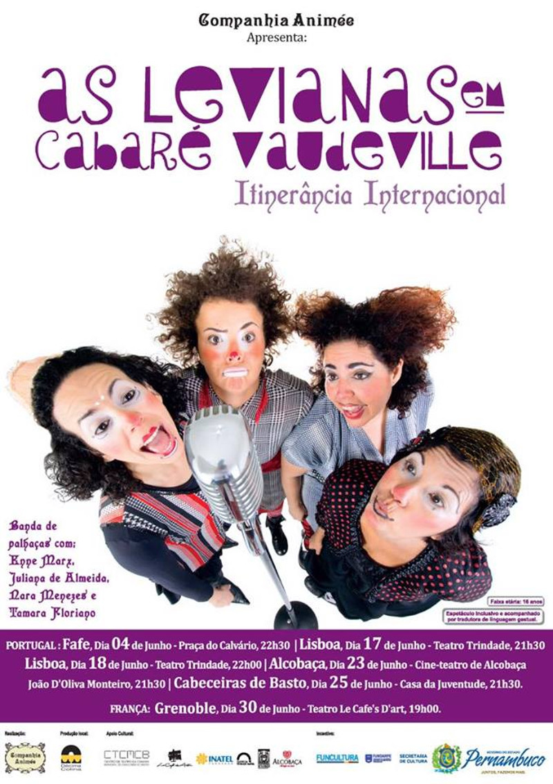 «As Levianas em Cabaré Vaudeville»
