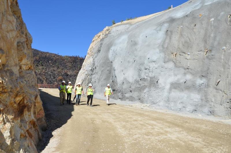 Visita obra da Barragem de Daivões
