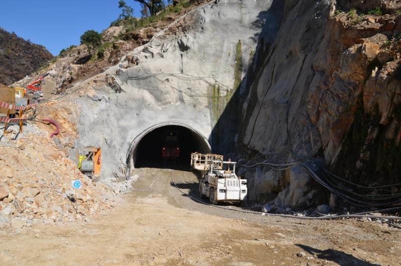 Visita obra da Barragem de Daivões