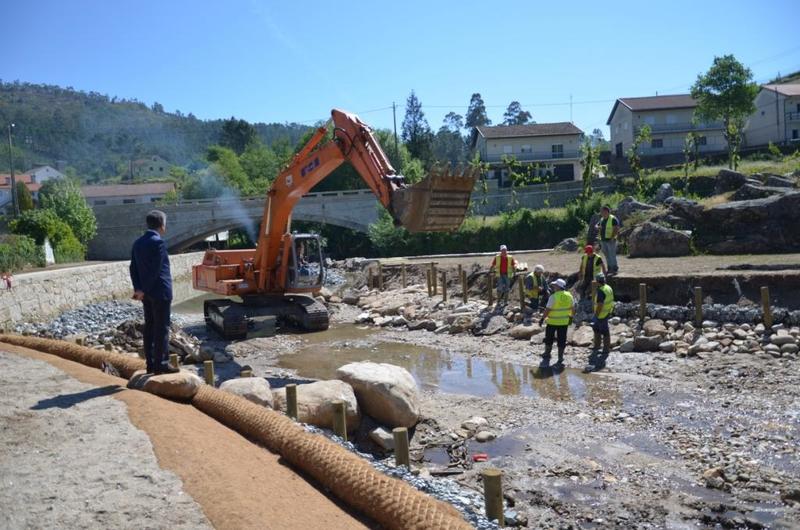 Obras na Zona Fluvial da Ranha