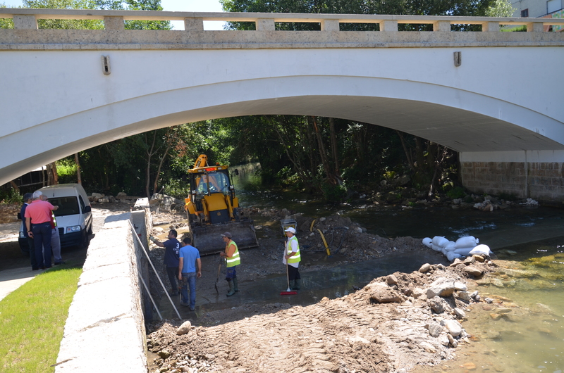 Obras na Zona Fluvial da Ranha na reta final