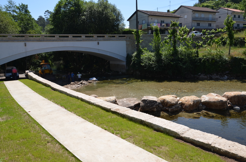 Obras na Zona Fluvial da Ranha na reta final