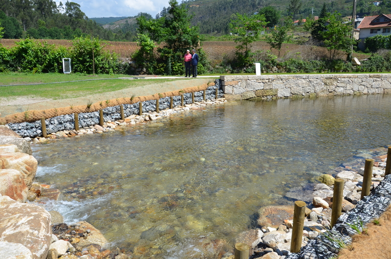 Obras na Zona Fluvial da Ranha na reta final