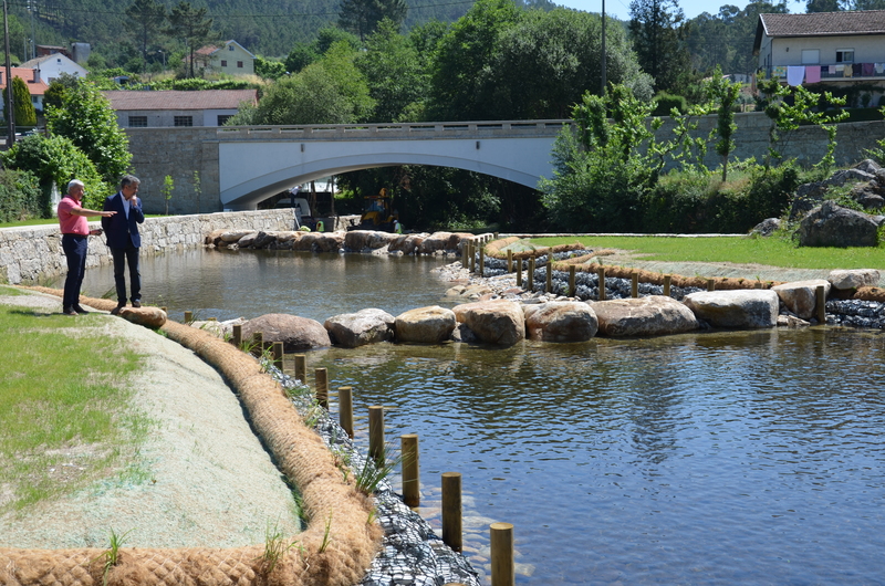 Obras na Zona Fluvial da Ranha na reta final