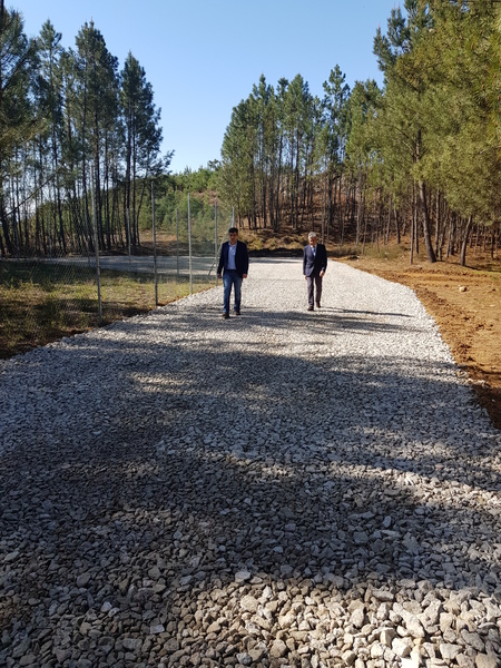 Pavimentação da estrada