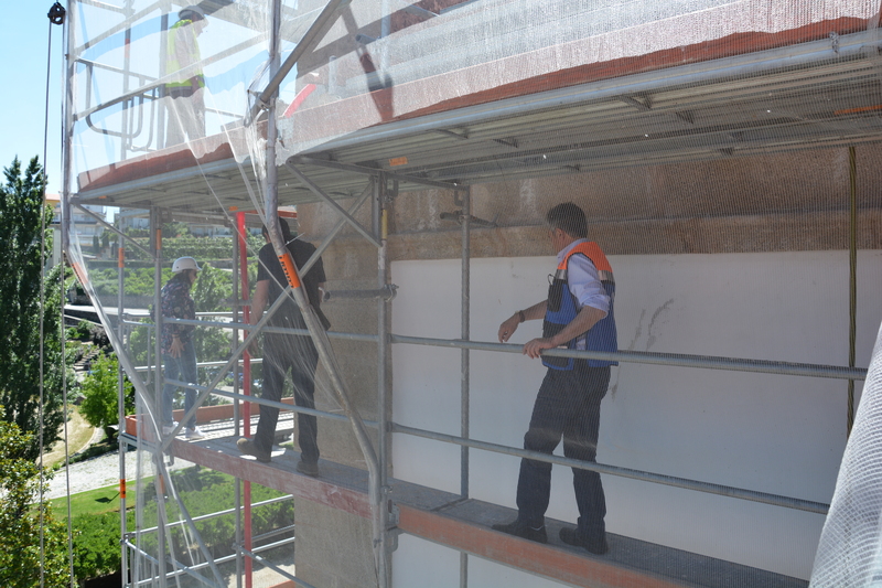 Obras de reabilitação do Mosteiro