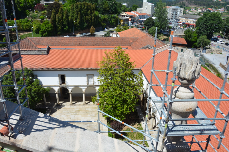 Obras de reabilitação do Mosteiro