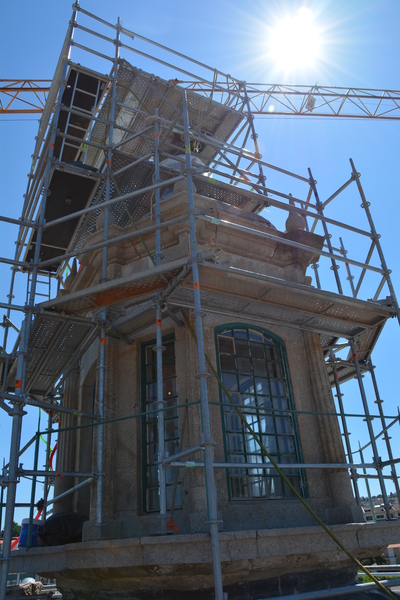 Obras de reabilitação do Mosteiro