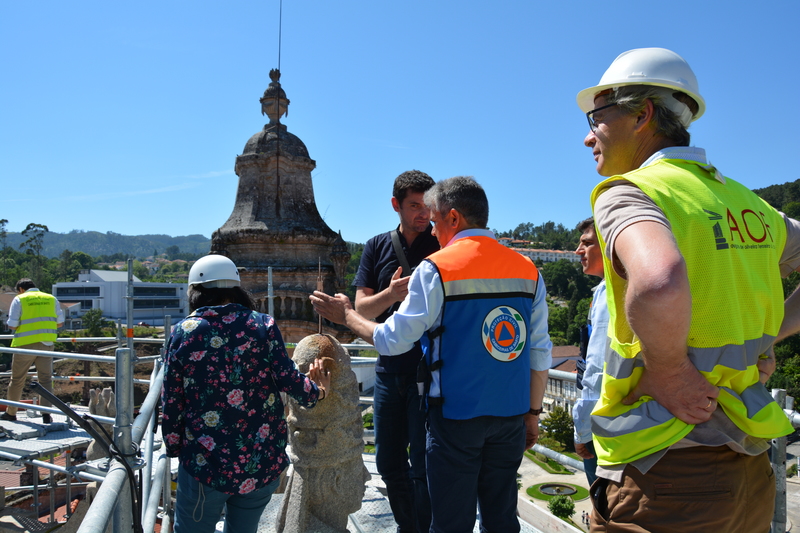 Obras de reabilitação do Mosteiro