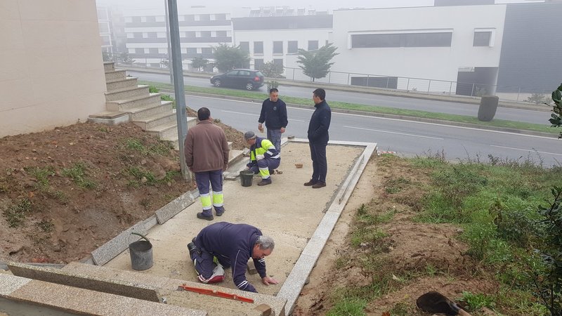 Escadarias requalificadas