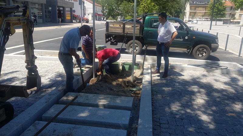 Vereador visitou obras