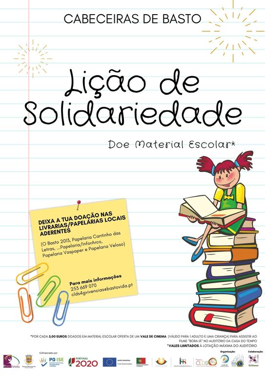 Ação de recolha de material