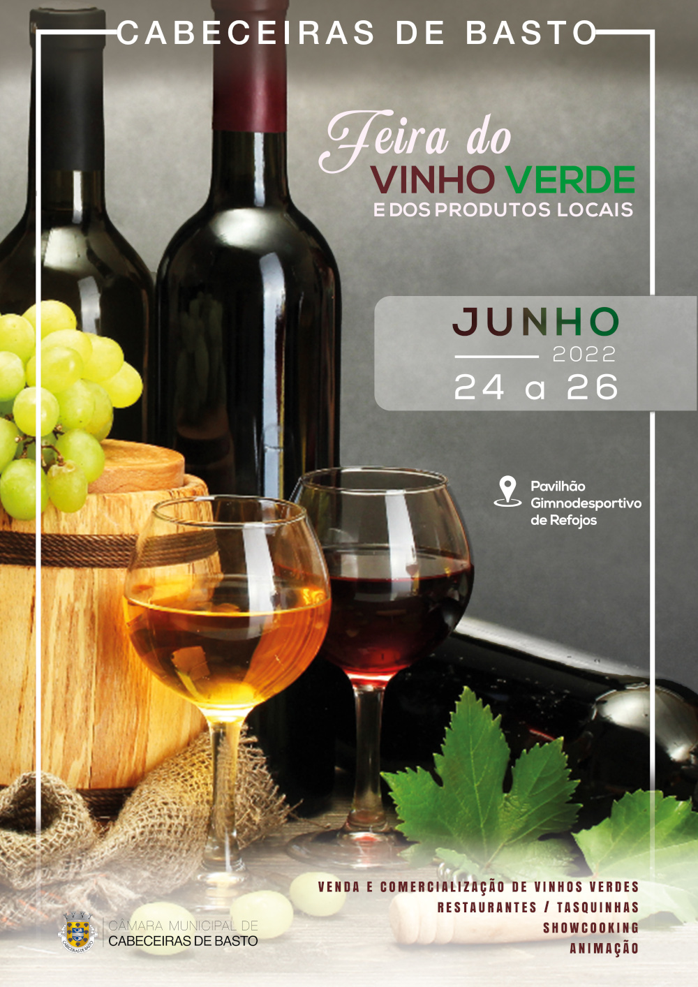 Leia mais sobre Cabeceiras de Basto organiza em junho Feira do Vinho Verde