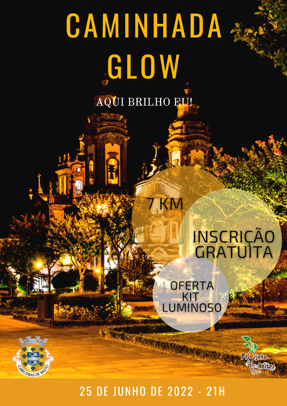 Caminhada Glow «Aqui Brilho Eu!»