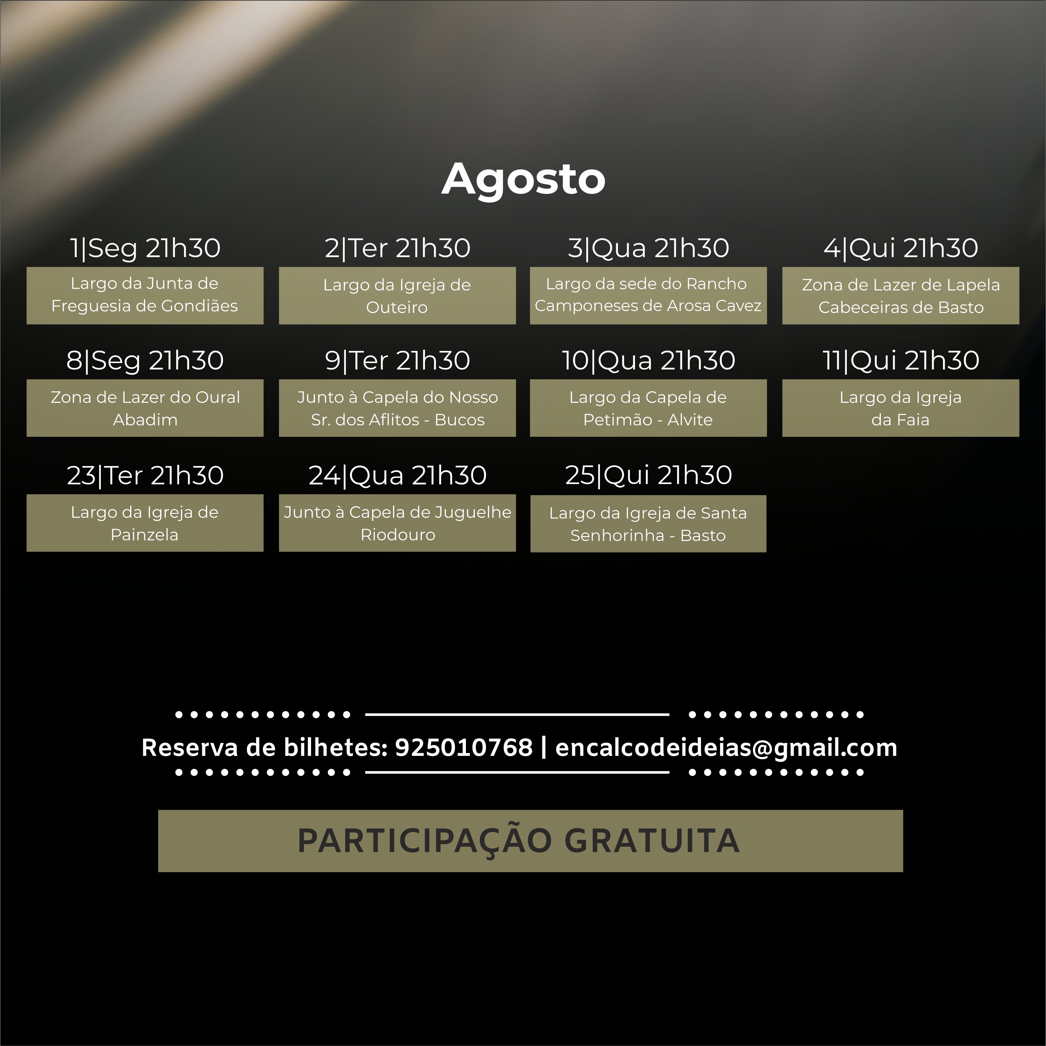 Teatro: «E se Não Voltares»