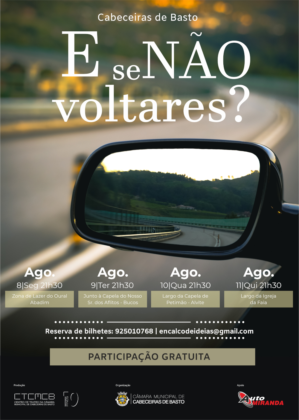 Teatro: «E se Não Voltares»