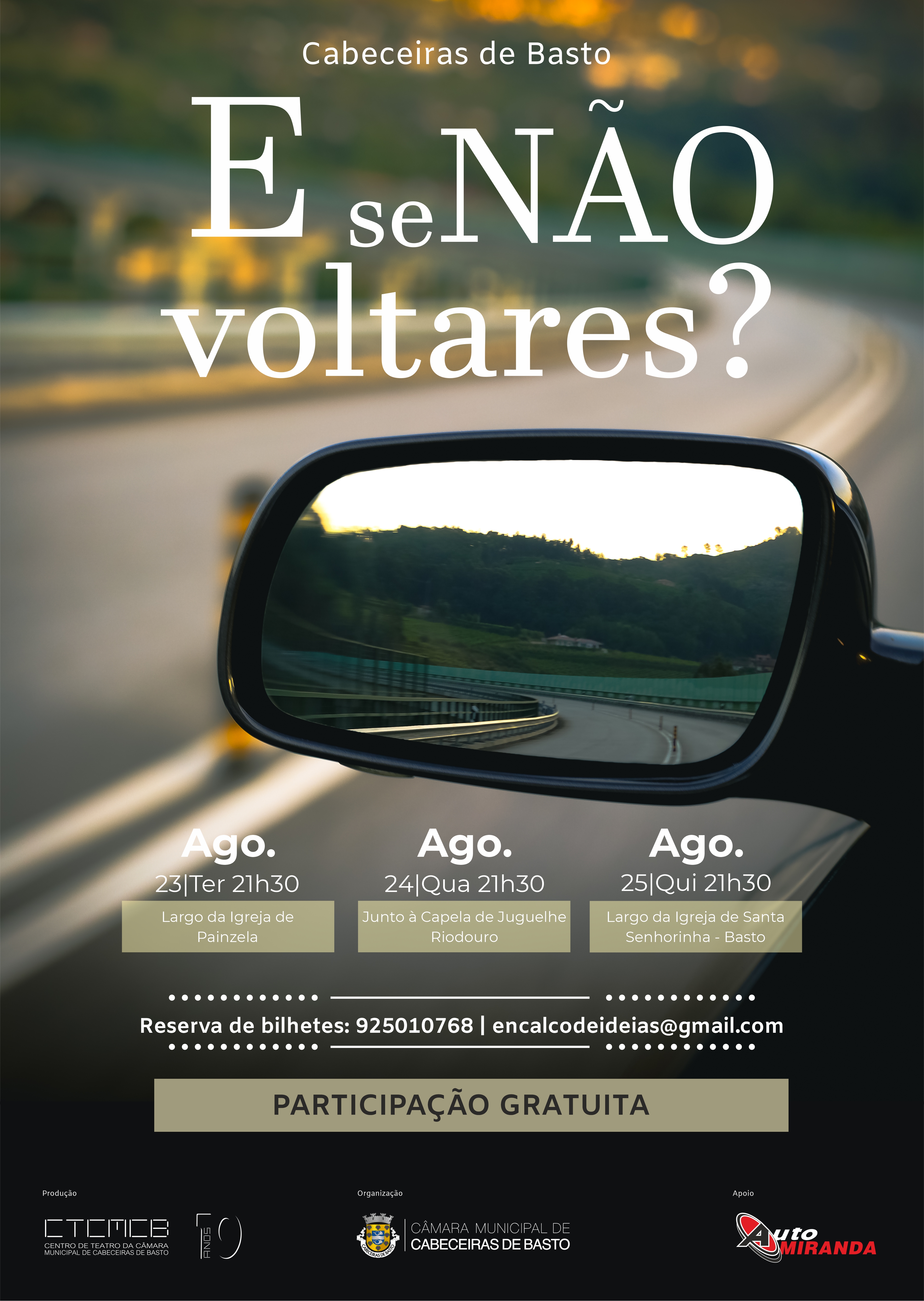 Teatro: «E se Não Voltares»