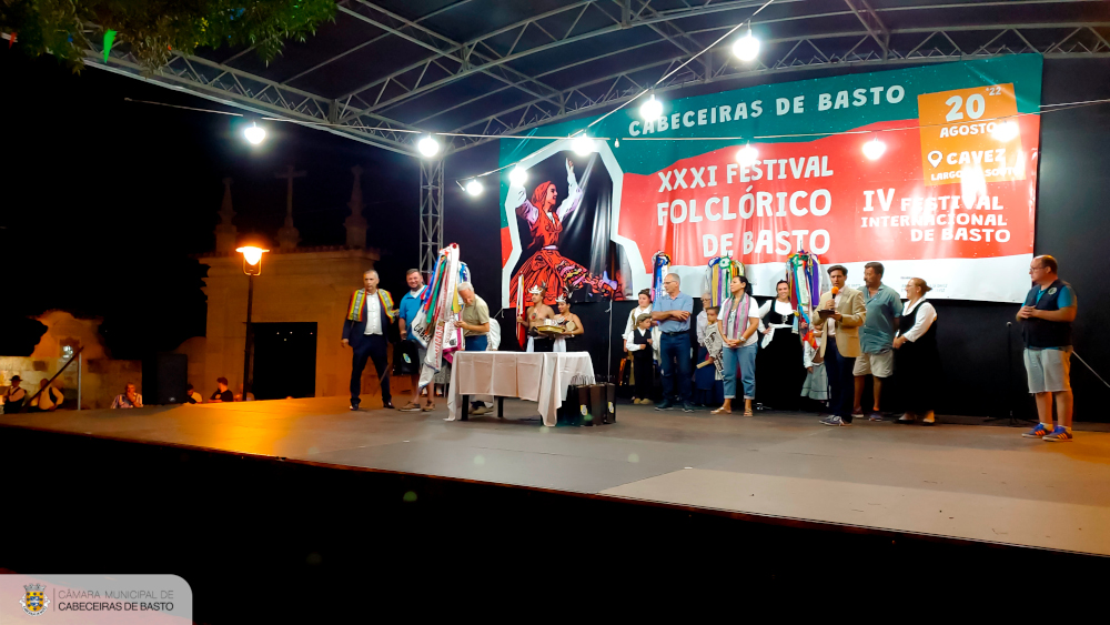 Cinco grupos abrilhantaram XXXI Festival Folclórico de Basto/IV Festival Internacional de Basto