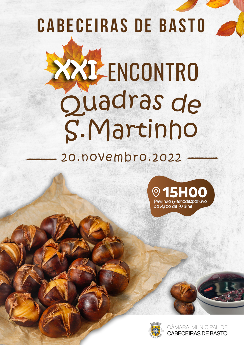 XXI Encontro de Quadras de S. Martinho anima terceiro domingo de novembro