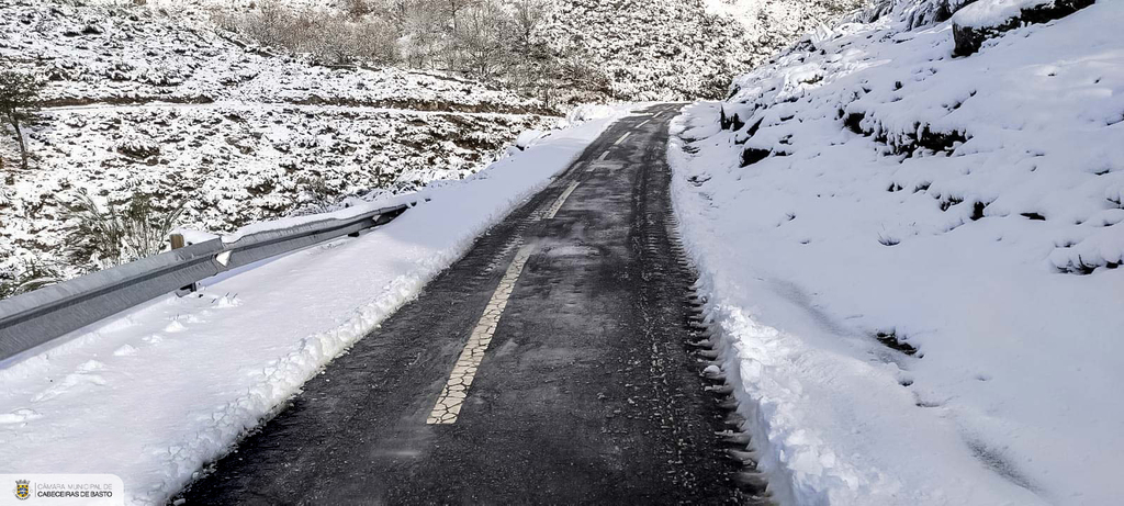 Neve em Cabeceiras de Basto