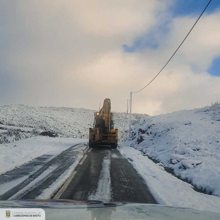 Neve em Cabeceiras de Basto