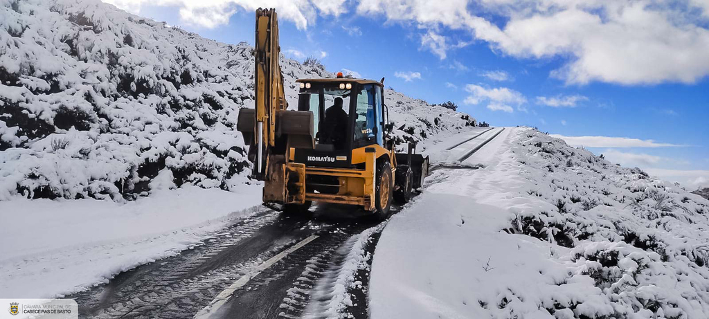 Neve em Cabeceiras de Basto