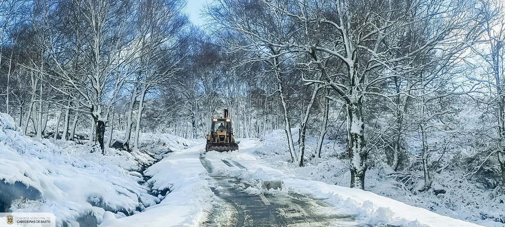 Neve em Cabeceiras de Basto
