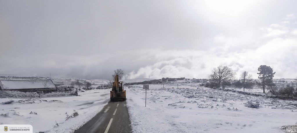Neve em Cabeceiras de Basto