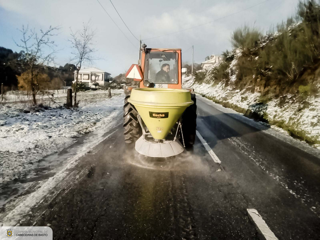 Neve em Cabeceiras de Basto