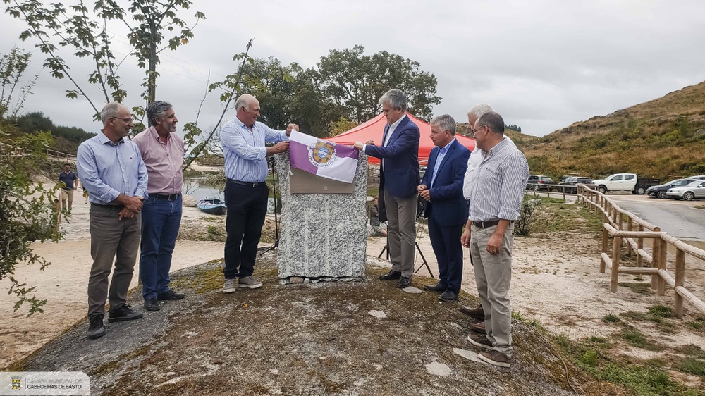 Presidente da Câmara na inauguração da Zona de Lazer de Lapela