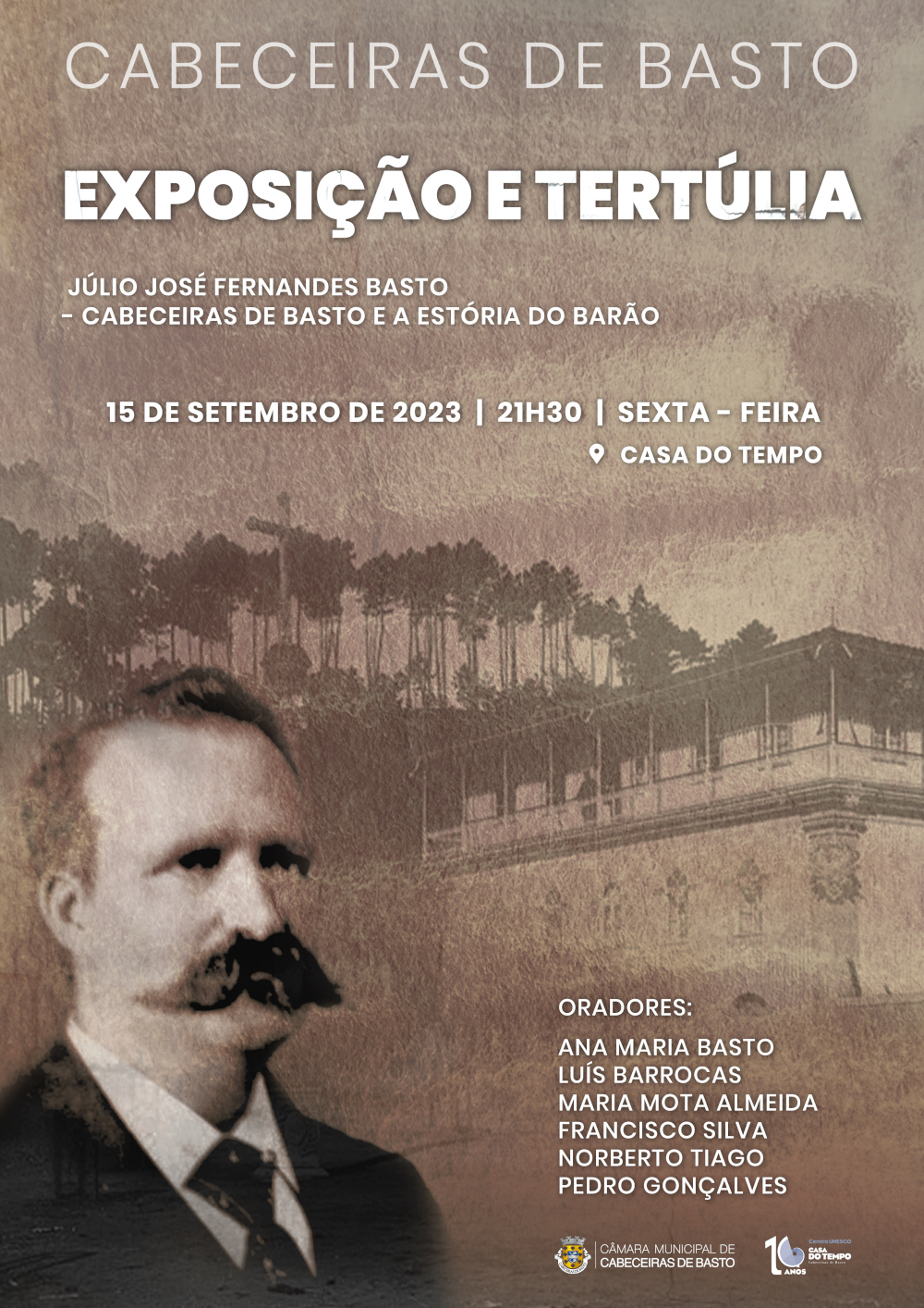Casa do Tempo evoca «O Barão de Basto» em filme, exposição e tertúlia
