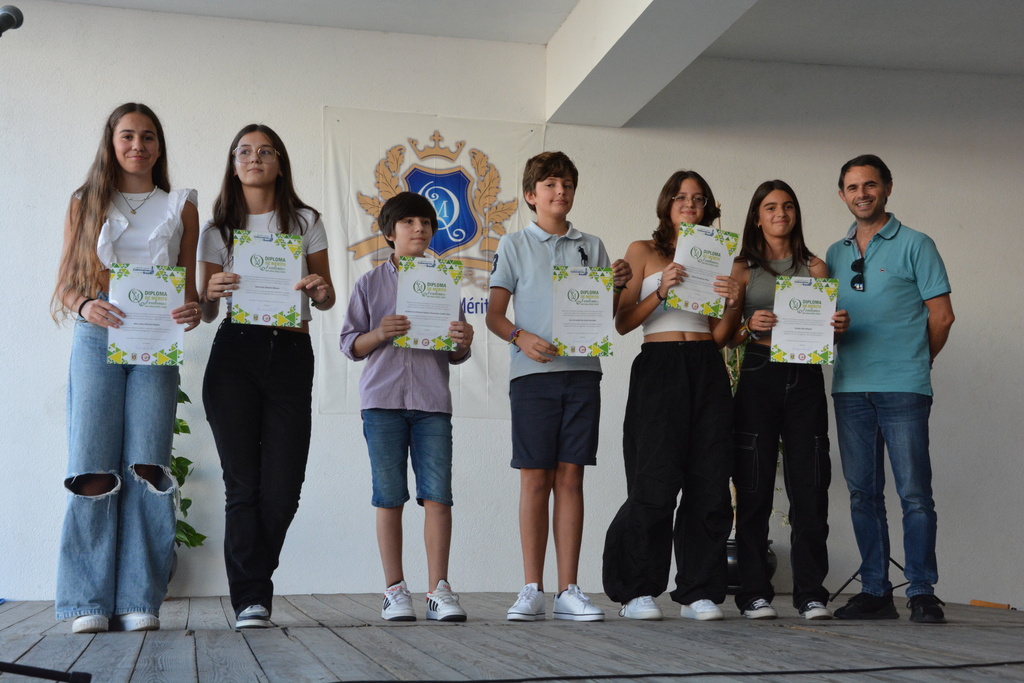 Diplomas de mérito do Agrupamento