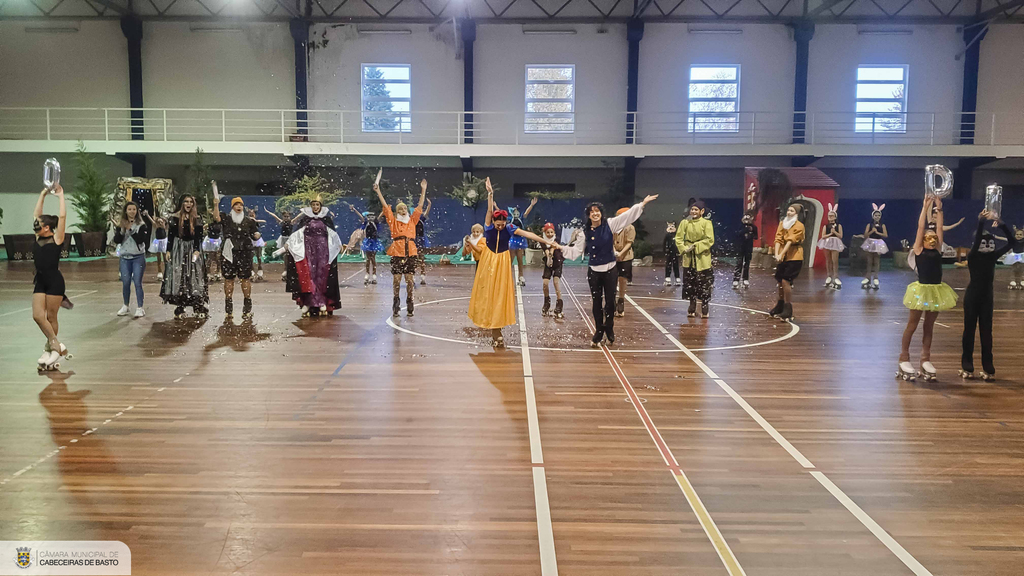 Branca de Neve em Patins