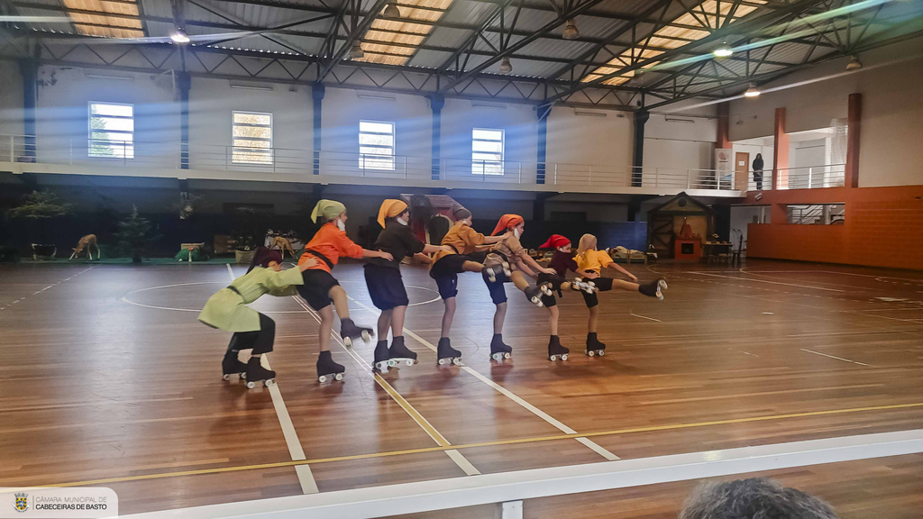 Branca de Neve em Patins