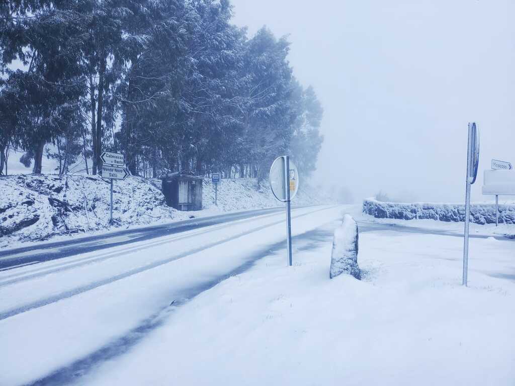 Nevão na Serra da Cabreira