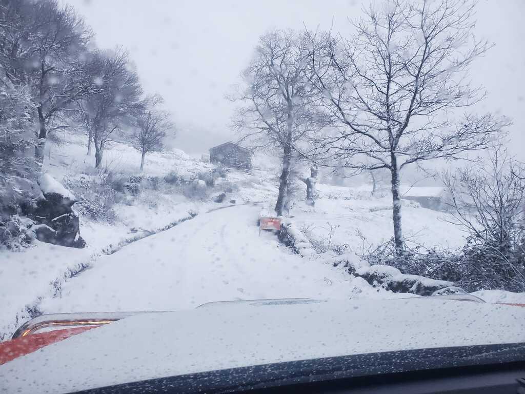 Nevão na Serra da Cabreira