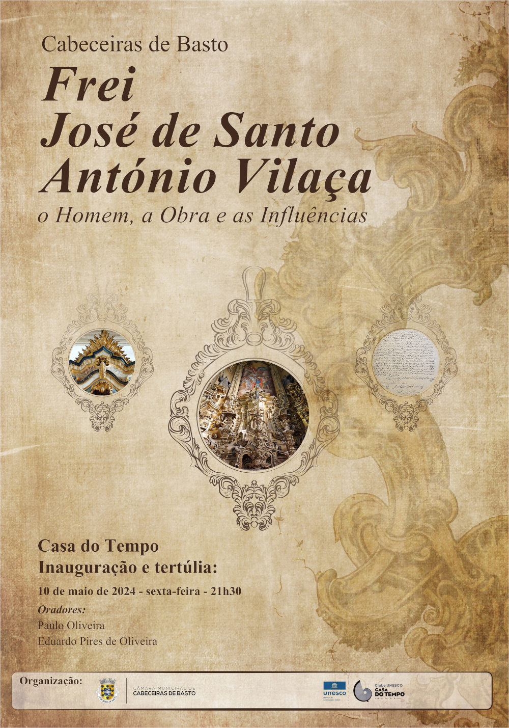 Exposição  e Tertúlia «Frei José de Santo António Vilaça»