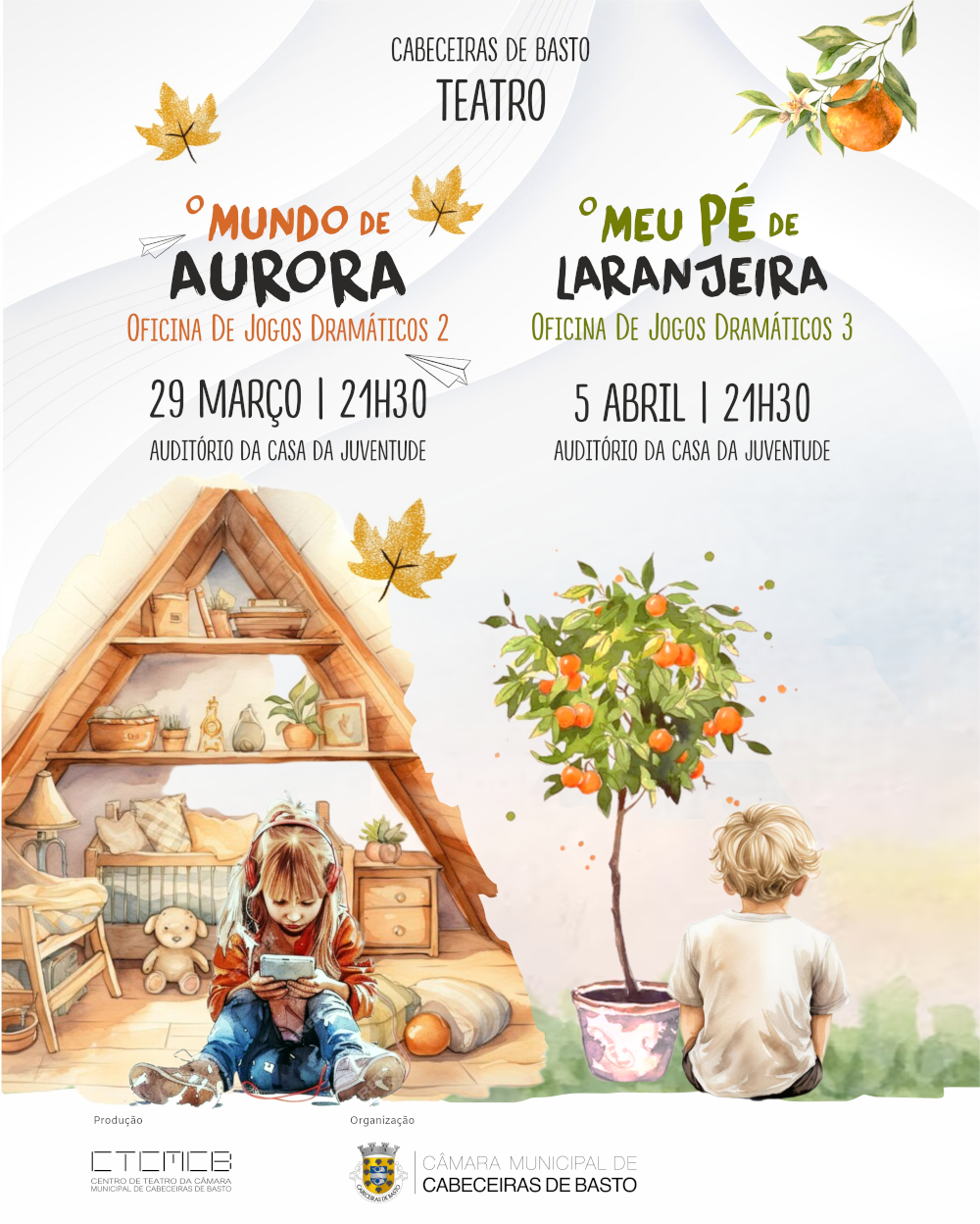 Leia mais sobre CTCMCB apresenta sábado à noite «Meu Pé de Laranjeira»