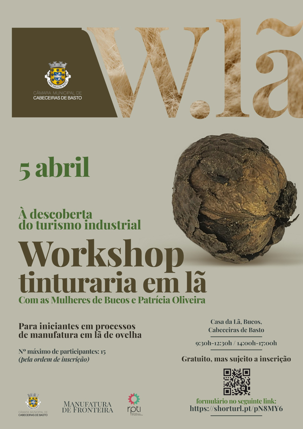Leia mais sobre Casa da Lã promove workshop «Tinturaria em Lã»