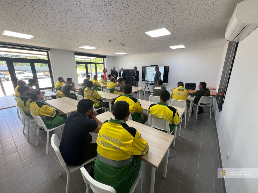 Formação na Base da Força de Sapadores Bombeiros Florestais