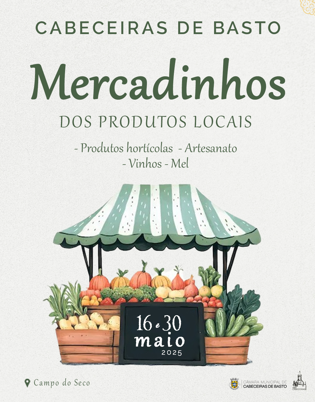 Leia mais sobre Mercadinho dos Produtos Locais esta sexta-feira no Campo do Seco