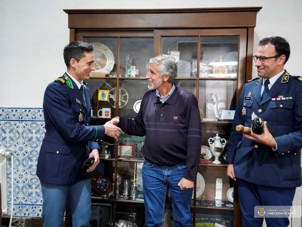 Visita institucional da GNR