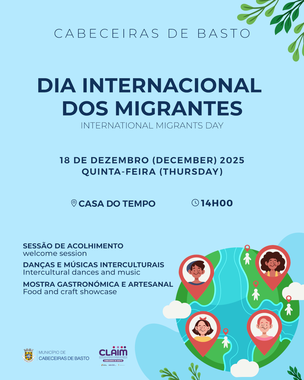 Cabeceiras de Basto assinala Dia Internacional dos Migrantes