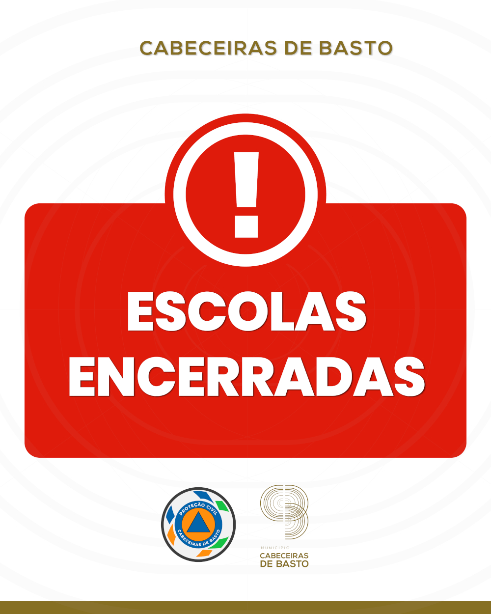 Leia mais sobre Escolas encerradas amanhã