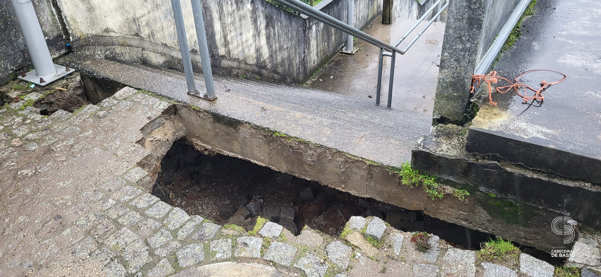 Efeitos do mau tempo