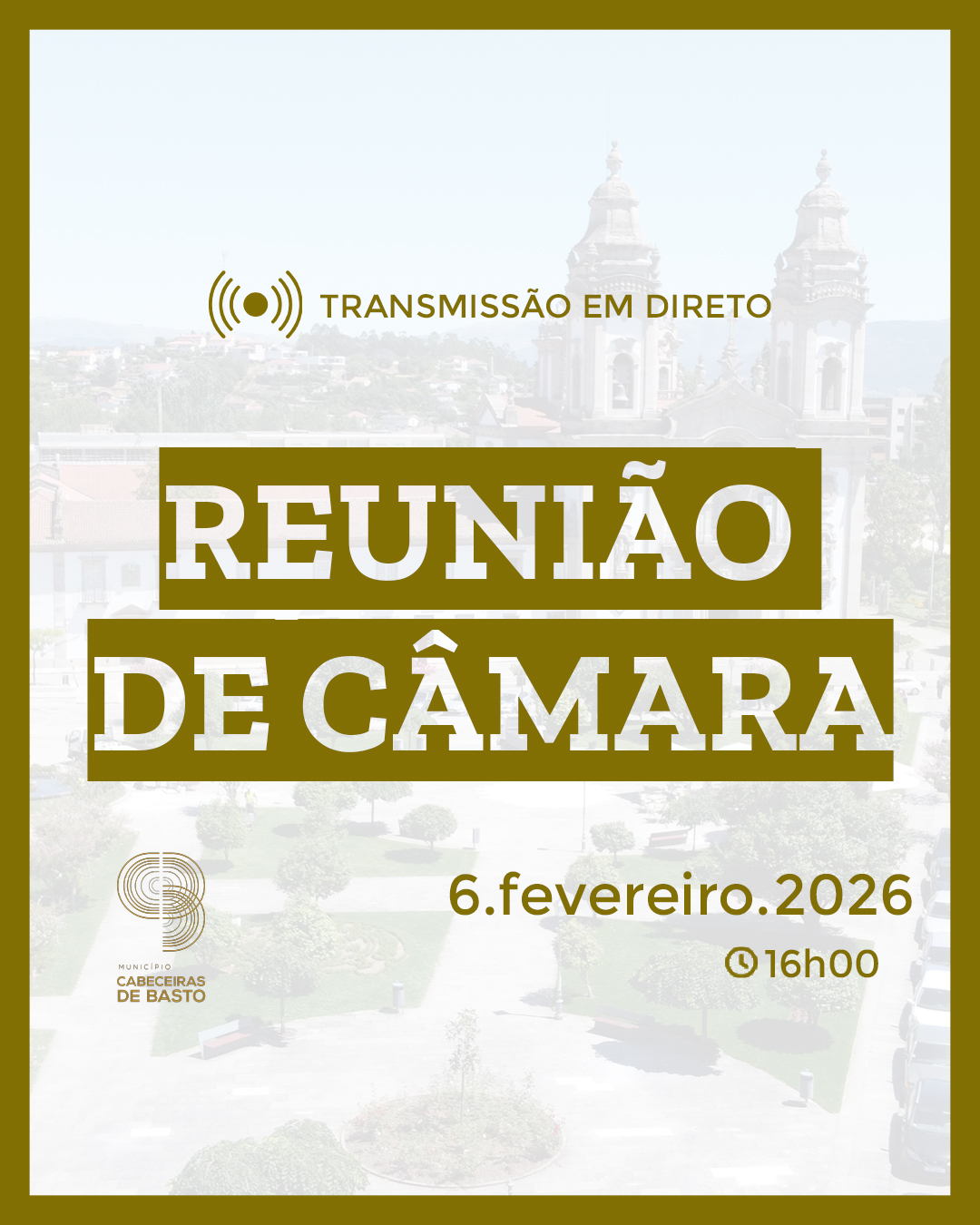 Leia mais sobre Reunião de Câmara de 6 de fevereiro 2026
