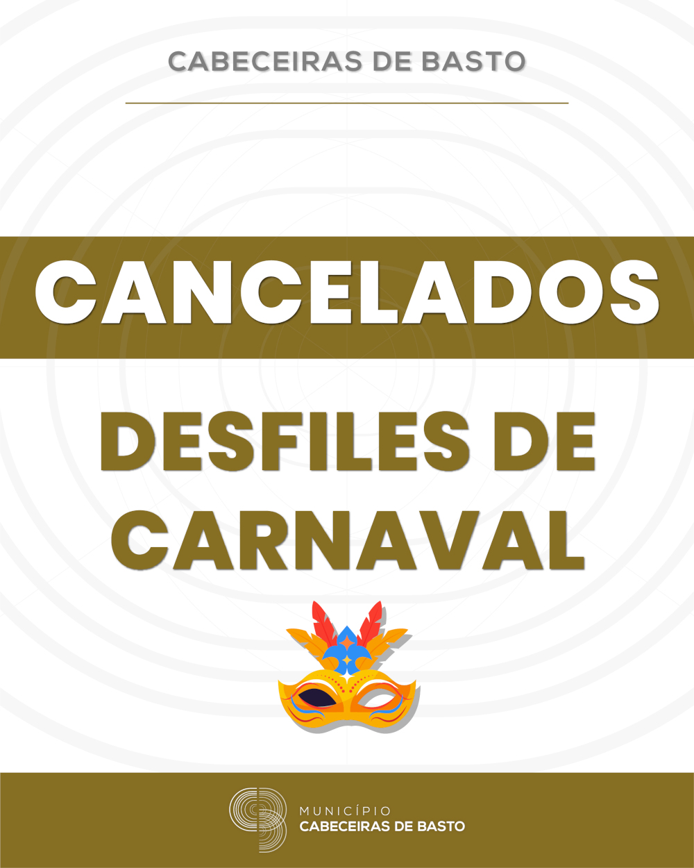 Cancelamento dos Desfiles de Carnaval