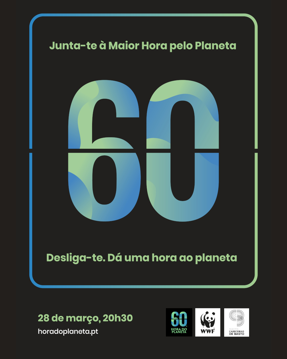 Cabeceiras de Basto adere à Hora do Planeta