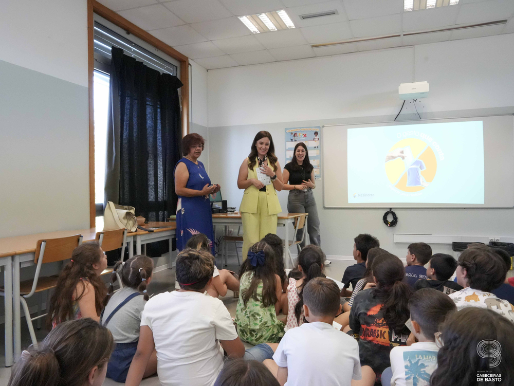 Ação de sensibilização ambiental